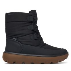Śniegowce ECCO. Czarne śniegowce damskie ecco, bez zapięcia. Za 849.99 zł.
