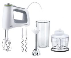 Braun MultiMix 5 HM5137WH biało-szary. Białe miksery BRAUN. Za 339.00 zł.