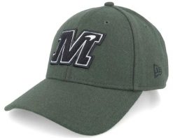 McLaren Unisex Puff Patch 9FORTY Czapka Khaki Oliwkowa. Zielone czapki damskie Coqui, bez wzorów, z materiału, klasyczne. Za 184.99 zł.