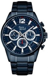 Zegarek męski Pierre Ricaud P97040.L155QF niebieski. Niebieskie zegarki męskie Pierre Ricaud, bez wzorów. Za 596.00 zł.