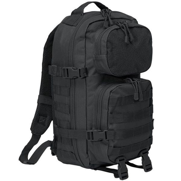 Plecak Taktyczny Brandit US Cooper Patch 25L Czarny. Czarne plecaki męskie Brandit, bez wzorów. Za 251.00 zł.