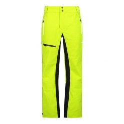 Spodnie narciarskie CMP. Żółte spodnie sportowe męskie CMP, m, bez wzorów, narciarskie. Za 831.85 zł.