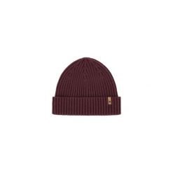 Czapka trekkingowa outdoorowa Ovik 365. Brązowe czapki damskie Fjällräven, na zimę, bez wzorów, z bawełny, sportowe. Za 249.99 zł.