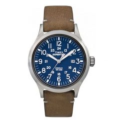 Timex zegarek męski TW4B01800. Analogowe zegarki męskie Timex, bez wzorów, z mosiądzu. W wyprzedaży za 175.00 zł.