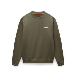 Bluza Napapijri B-Small Box C. Zielone bluzy męskie Napapijri, m, bez wzorów, bez ramiączek, bez kaptura. Za 298.00 zł.