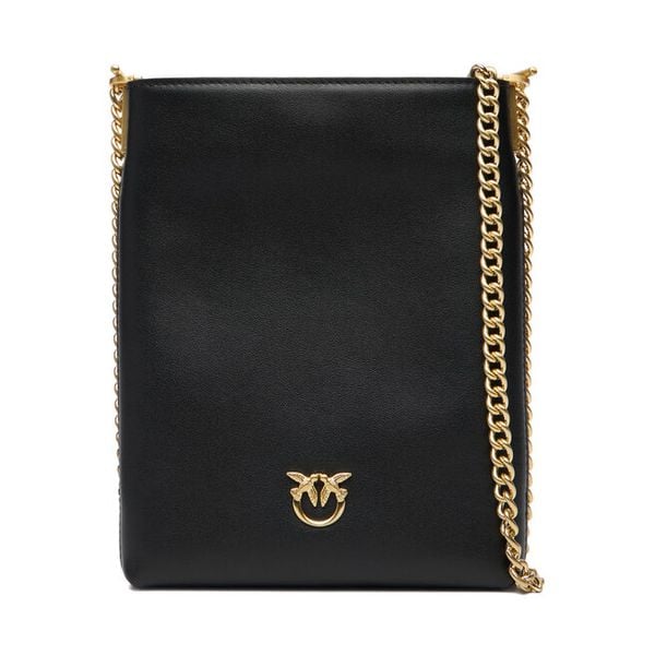 Torebka PINKO. Czarne torebki do ręki damskie Pinko, bez wzorów, bez dodatków. Za 1,059.00 zł.