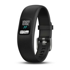 Zegarek Garmin Vivofit 4, Czarny. Czarne zegarki męskie Garmin, bez wzorów. Za 403.00 zł.