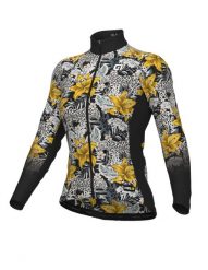 Bluza rowerowa damska Alé Cycling PR-R Hibiscus. Czarne bluzy damskie ALÉ CYCLING, na wiosnę, l, bez wzorów, z elastanu, eleganckie, bez ramiączek, bez kaptura. Za 392.00 zł.