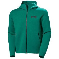 Bluza zapinana na zamek błyskawiczny Helly Hansen Ocean 2.0. Zielone bluzy męskie Helly Hansen, bez wzorów, z materiału, sportowe, bez ramiączek, bez kaptura. Za 553.00 zł.