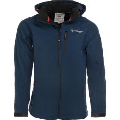 Kurtka softshell męska Spitsbergen 3-warstwowa Navy M. Czarne kurtki męskie ZOOPLEMENTS, m, bez wzorów, z softshellu, bez kaptura. Za 317.99 zł.