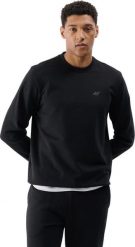 Bluza męska 4F M1767 czarna 4FWMM00TSWSM1767 20S M. Czarne bluzy męskie 4F, m, bez wzorów, bez ramiączek, bez kaptura. Za 99.00 zł.