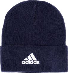 Adidas Czapka damska adidas Logo Beanie OSFW granatowa HL4809. Czapki damskie Adidas, na zimę, bez wzorów. Za 81.59 zł.