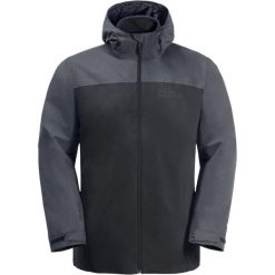 Kurtka trekkingowa męska Jack Wolfskin Taubenberg. Brązowe kurtki męskie Jack Wolfskin, l, bez wzorów, z poliesteru, klasyczne, z kapturem. Za 789.99 zł.