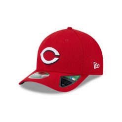 Czapka bejsbolowa 9forty MLB Cincinnati Reds PLYR REP MC OTC. Białe czapki damskie New Era, bez wzorów, z materiału, sportowe. Za 174.00 zł.