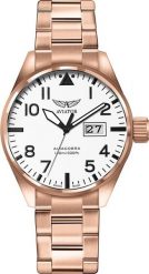 Zegarek Aviator Zegarek męski Aviator V.1.22.2.152.5 różowe złoto. Czerwone zegarki męskie AVIATOR, bez wzorów, złote. Za 2,190.00 zł.
