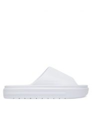 Converse Klapki Essential Slide A12173C Biały. Białe klapki męskie Converse, bez wzorów, z tworzywa sztucznego, bez zapięcia. Za 99.99 zł.