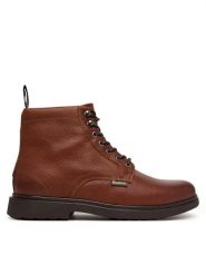 Barbour Trzewiki Bellister Derby Boot MFO0847BR52 Brązowy. Brązowe botki męskie Barbour, bez wzorów, ze skóry, bez obcasa, bez zapięcia. Za 879.99 zł.