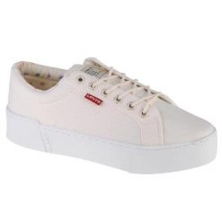 Trampki Damskie Tijuana 2.0. Białe trampki i tenisówki damskie Levi's®, bez wzorów, z bawełny, bez zapięcia. Za 310.99 zł.