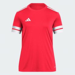 Koszulka Squadra 25. Białe bluzki damskie Adidas, m, bez wzorów, z materiału, sportowe, bez kołnierzyka, bez ramiączek. Za 69.99 zł.