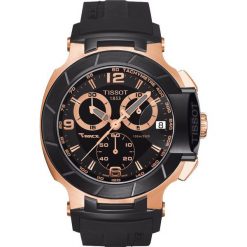 RABAT ZEGAREK TISSOT T-SPORT T048.417.27.057.06. Czarne zegarki damskie TISSOT, bez wzorów, ze stali. W wyprzedaży za 1,830.00 zł.