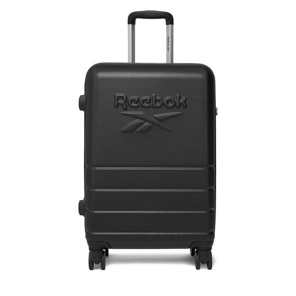 Walizka średnia Reebok. Czarne walizki damskie Reebok, bez wzorów, średnie. Za 269.99 zł.