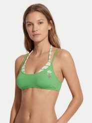 Roxy Góra od bikini Bralette ERJX305733 Zielony. Zielone stroje kąpielowe damskie Roxy, l, bez wzorów, z syntetyku. Za 239.99 zł.