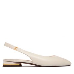 Baleriny Coccinelle. Białe balerinki damskie Coccinelle, bez wzorów, bez obcasa, bez zapięcia. Za 899.99 zł.