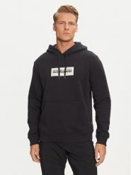 Napapijri Bluza B-Box Logo NP0A4I19 Czarny Regular Fit. Czarne bluzy męskie Napapijri, m, bez wzorów, z bawełny, bez ramiączek, bez kaptura. Za 359.99 zł.