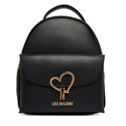 Plecak LOVE MOSCHINO. Czarne plecaki damskie Love Moschino, bez wzorów. Za 1,009.00 zł.