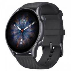Second Life - Zegarek smartwatch Amazfit GTR 3 Pro Infinite Black - Stan Dobry. Czarne zegarki męskie Amazfit, bez wzorów. Za 598.99 zł.