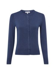 Marie Lund Kardigan Kobiety niebieski, S. Niebieskie kardigany damskie Marie Lund, s, bez wzorów, z syntetyku, bez kołnierzyka. Za 139.95 zł.