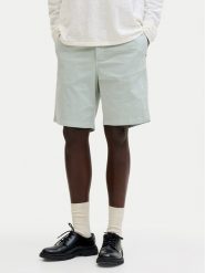 Jack & Jones Szorty materiałowe Ace Vance 12293005 Błękitny Regular Fit. Niebieskie szorty męskie Jack & Jones, bez wzorów, z bawełny. Za 159.99 zł.