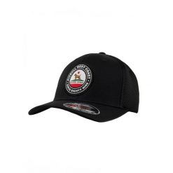 Czapka męska Pitbull Snapback Classic SEASCAPE. Czarne czapki męskie PITBULL, na wiosnę, bez wzorów, z meshu. Za 117.99 zł.