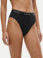 Calvin Klein Swimwear Dół od bikini LV00Q61132 Czarny. Czarne bikini Calvin Klein Swimwear, bez wzorów, z syntetyku. Za 209.99 zł.