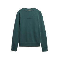 Bluza Superdry Micro Logo. Zielone bluzy męskie Superdry, m, bez wzorów, bez ramiączek, bez kaptura. Za 313.40 zł.