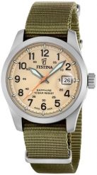 Zegarek męski Festina F20082-1 zielony. Zielone zegarki męskie Festina, bez wzorów. Za 1,099.00 zł.