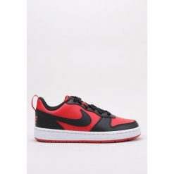Tenisówki Nike Model Court Borough Low Recraft (gs) Kolor Czerwony. Czarne trampki i tenisówki damskie Nike, bez wzorów, z gumy, bez zapięcia. Za 365.00 zł.