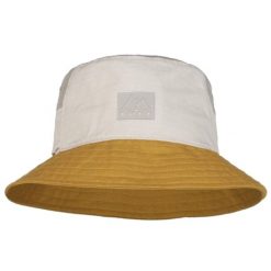 Czapka dla dorosłych Buff Sun Bucket Hat. Brązowe czapki damskie Buff, na lato, bez wzorów, z bawełny, sportowe. Za 149.90 zł.