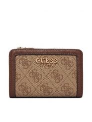 Guess Portfel Lindsey Slg SWSG97 49156 Brązowy. Brązowe portfele damskie Guess, ze skóry. Za 264.99 zł.