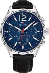 Zegarek Tommy Hilfiger Zegarek Męski Tommy Hilfiger 1791468 Niebieska tarcza. Niebieskie zegarki męskie Tommy Hilfiger, bez wzorów. Za 412.79 zł.