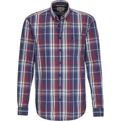Koszula "Jack" - Regular fit - w kolorze czerwono-granatowym. Niebieskie koszule męskie Camel Active, m, bez wzorów, z bawełny, bez kołnierzyka, bez ramiączek. W wyprzedaży za 87.95 zł.