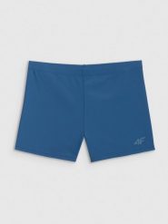 4F Kąpielówki męskie - turkusowe XL. Niebieskie kąpielówki męskie 4F, m, bez wzorów, z elastanu. Za 59.99 zł.