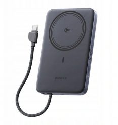 Powerbank Ugreen PB570 10000mAh 30W magnetyczny (szary) (75982B). Szare powerbanki Ugreen. Za 205.26 zł.