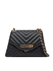 Steve Madden Torebka Bvolt-2 SM13001705 Czarny. Czarne torebki do ręki damskie Steve Madden, bez wzorów, ze skóry, bez dodatków. Za 259.99 zł.