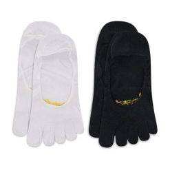 Stopki Vibram Fivefingers. Białe skarpetki damskie Vibram Fivefingers, bez wzorów. Za 59.99 zł.