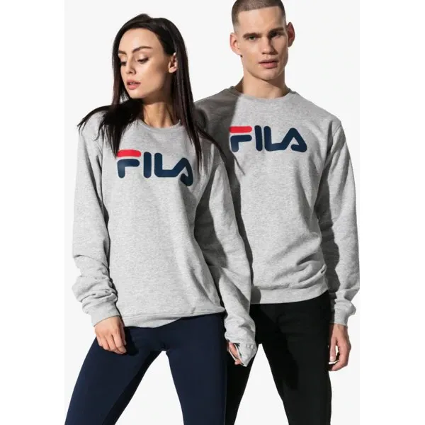 Fila Bluza Pure Crew Sweat U , szary, rozmiar S. Szare bluzy damskie Fila, m, bez wzorów, z bawełny, bez ramiączek, bez kaptura. Za 259.99 zł.
