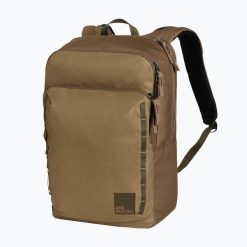 Plecak miejski Jack Wolfskin Hasensprung. Brązowe plecaki męskie Jack Wolfskin, bez wzorów. Za 269.99 zł.