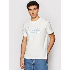 MĘSKI T-SHIRT LEE WOBBLY LOGO TEE ECRU L65QAINQ 112116129. T-shirty męskie Lee, l, bez wzorów, bez kołnierzyka, bez ramiączek. Za 69.99 zł.