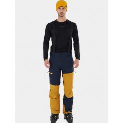 Spodnie Narciarskie Męskie Fundango Teak Colourblock. Niebieskie spodnie sportowe męskie FUNDANGO, m, bez wzorów, z materiału, narciarskie. Za 499.90 zł.