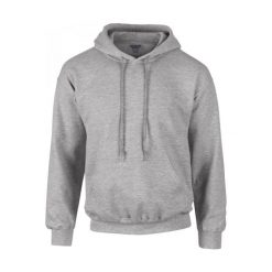 Sweatshirt Bluza z kapturem Gildan Dryblend ®. Szare bluzy damskie GILDAN, s, bez wzorów, z bawełny, klasyczne, bez ramiączek, z kapturem. Za 119.95 zł.